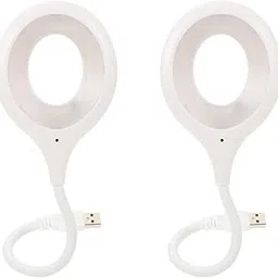 Gadpiparty 2pcs Voice Control USB Reading Flexible Gooseneck Led Light for Bedside Reading Soft Night Light Smart Voice Activation for Bedroom Office and Study Use-picture-36