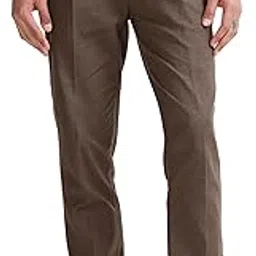 tailoraedge Raw Slub Pleated Trousers for Men-picture-25