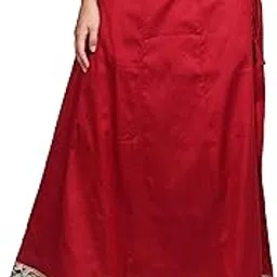 rameshwaram fabrics Womens Silk Readymade Long Pathani Skirt-picture-10