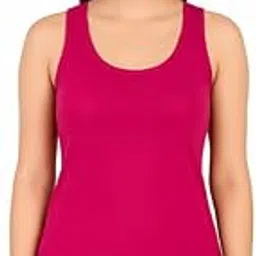 inner Comfort KSK Lifestyle Women's Cotton Rib Round Collar Camisole| Regular Fit, Under-Shirt, Stretchable and Body-Hugging Spaghetti/Tank Top-picture-38