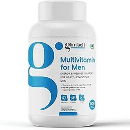 GLIMLACH Multivitamins For Men, 50 Multivitamin Tablets, with Zinc, Vitamin C, Vitamin D3-picture-57