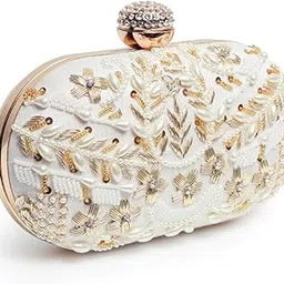the tan clan Elizah Zarozi Hand Embroidered Clutch Purses Luxury Evening Handbags-picture-32