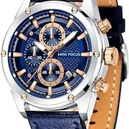 mf mini focus Mini Focus Men Watches Business Casual Wrist Watches (Multifunction/Waterproof/Luminous/Calendar) Genuine Leather Band Fashion Watch for Men-picture-13