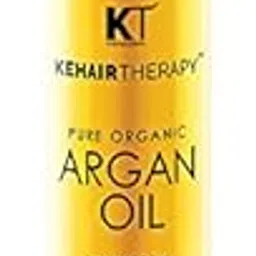 Kehairtherapy KT Professional Keratin Protein Pure Argan Oil Serum 100 ml For Repair Hair Damage, Gold, 1 count-picture-19