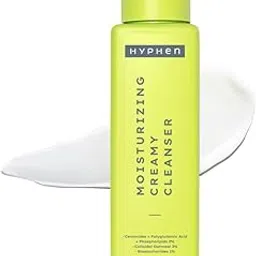 Hyphen Moisturizing Creamy Cleanser for Dry & Sensitive Skin | 2% Ceramides & Polyglutamic Acid | Barrier Repair, Hydration & Gentle Cleansing | Facewash for All Skin Types | For summer | Skin Care Products | Daily Cleanser For Men & Women - 100ml-picture-44