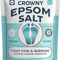 Fast-Acting Epsom Salt 1Kg for Pain Relief and Relaxation, Guaranteed Relief for Foot Pain, Swelling & Soreness Luxury Bath Salt, Pure Magnesium Sulphate for Women and Men-image-63