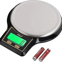 iScale Insignia 10kg Kitchen Weighing Scale & Food Weight Machine for Health, Fitness, Home Baking & Cooking with Stainless steel Pan 1 Year Warranty & Batteries (Not legal for Commercial use)-picture-26