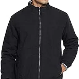 cantabil Black Solid Full Sleeves Mock Collar Regular Fit Full Zipper Men Casual Jacket | Casual Winter Jackets for Men | Mens Jackets for Winter Wear (P_MJKT00221_BLACK)-picture-44