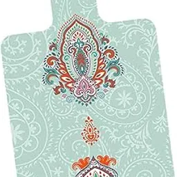 ATORSE Pilates Mat for Reformer Anti Slip 39 x 24inch Towel Printed Travel Yoga Mat Green-picture-25