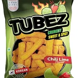 Good Seoul Tubez Chili Lime Flavour • Crunchy • Sweet & Spicy • Delicious Korean Snack, 3 oz ℮ 85 g-picture-11