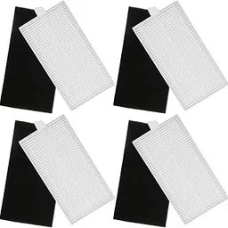 HASTHIP® Replenishment Kit, 4Pcs Replacement Accessories Filters Compatible with Eco*vacs Deebot Y1 pro Vacuum Cleaner, Replacement Parts Cleaning Parts Capturing Larger Particles and Debris-picture-13