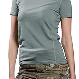 281z Womens Military Stretch Cotton Underwear T-Shirt - Tactical Hiking Outdoor - Punisher Combat Line-picture-52