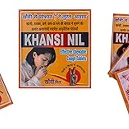 Wellchem Khansi Nil Tablet pack of 1 Box (20 Pouch x 4 Tab.)-image-0