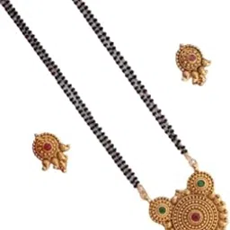 Nakshatra Fashion Gold Plated Mangalsutra For Women 24 Inches Long Mangalsutra-picture-50