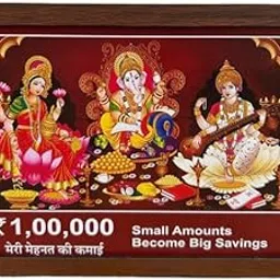 Wooden Savings Box with Deposit Chart Target | Money Saving Challenge Box Style-62-picture-24