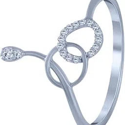 p.c. chandra jewellers 14k (585) White Gold and Diamond Ring for Women-picture-22