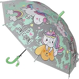 karbd Umbrella with Whistle for Children Kids Boys Girls Windproof Strong Colourful Cartoon Print Automatic 1 Fold Round Handle Sun Protection Rains Umbrella-picture-16
