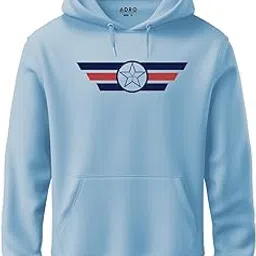 adro Men's Solid Regular Hooded Sweatshirt-picture-16