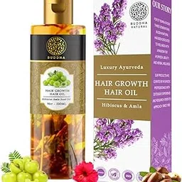 Buddha Natural Hair Oil for Fast Growth - (150 ml) - Ayush Certified - Helps to Promote Healthy Growing Hair - Hair Strengthening oil-picture-20