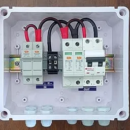 Kenbrook Solar AJB DCDB 2 in 1 out 600V Inbuilt 2 x 20A Fuses, 600V SPD, 32A MCB (2 Series/String x up to 12 Panels Max.) (With MCB, 2IN1 600V)-picture-10