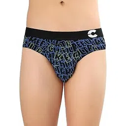 freecultr Men’s Cotton Stretch Printed Briefs | Soft Breathable Innerwear with Stylish Logo Waistband | Comfort Fit Briefs for Everyday Wear-picture-44