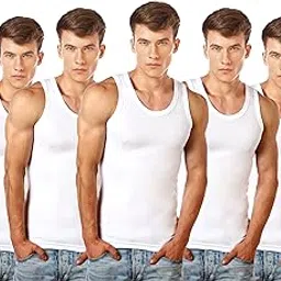 essa Men's Vest Medium Size pack of 5 (85cm)-picture-24