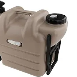 CALANDIS™ Water Storage Jug with Handle Drink Dispenser for Car Driving Picnic Khaki | Water Carriers & Jerrycans | Water Bottles & Hydration | & Hiking | Outdoor Sports-picture-63