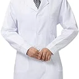 myaddiction Women Girls Ladies Long Lab Coats Hospital Uniform Work Clothing Accessories S Shoes & Accessories | Uniforms & Work | Lab Coats-picture-34