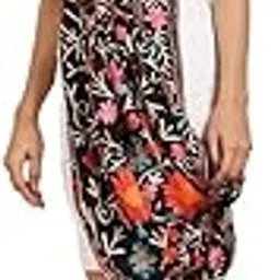 swi with label Women's Kashmiri Aari Embroidered Wool Stole-picture-47
