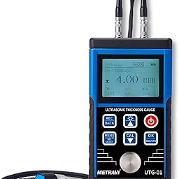 Metravi UTG-01 Ultrasonic Thickness Gauge for high density materials that are good ultrasonic conductors such as metal, plastic, ceramic, glass etc.-picture-35