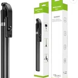 Nextronomy R1L Selfie Stick | Extendable | Non-Slip Quadripod Base | Compatible with Mirrorless/Action Camera, Ring Light, Gopro | Bluetooth Remote, Ideal for Selfies, Vlogging, Black (R1-L)-picture-13