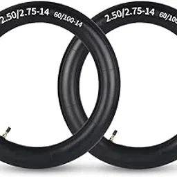 GICOOL 2.50/2.75-14” Dirt Bike Inner Tubes (60/100-14), 2 Pack with TR4 Valve Stem, 14" Heavy-Duty Inner Tubes, Replacement Tubes for 50cc to 160cc Dirt and Pit Bikes, Apollo RFZ, Atomik, Thumpstar-picture-46