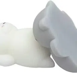 ANAB GI Kawaii Slow Rising Squishy Squeeze Mini Cat Toy, 2 Pieces-Multi Color-picture-29