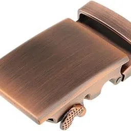 calandis Mens Ratchet Belt Buckle, Automatic Slide Buckle for Belt Strap 34-36mm Copper | Belt Buckles-picture-29