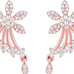 giva 925 Silver Rose Gold Wings of Shine Earrings| drops to Gift Women & Girls | With Certificate of Authenticity and 925 Stamp | 6 Months Warranty*-picture-36