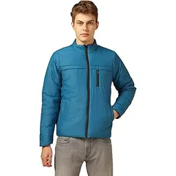 Men Maroon Solid Polyester Regular Fit Full Sleeve Jackets-image-55