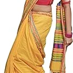 Pure Mashrise Cotton Handwoven Saree - 5.5 Meters Lightweight Designer Saree with Running Blouse Piece-picture-55