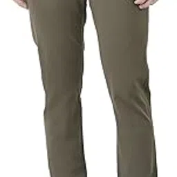 crimsoune club Men's Plain Olive Green Trousers-picture-12