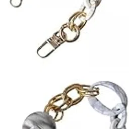 Enakshi® 2x Purse Handle Chain Strap for Handbag Bag Decoration Accessories|Clothing, Shoes & Accessories | Womens Handbags & Bags | Handbag Accessories-image-0