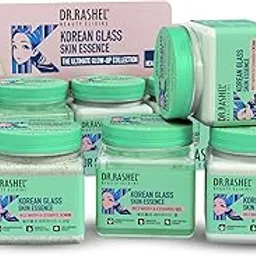 DR.RASHEL Korean Glass Skin Essence Set, 4-Step Skincare Kit with Scrub, Gel, Face Pack, Cream, Rice Water and Ceramide Complex, 1520ml-picture-39