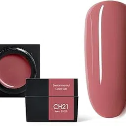 CANNI Color Mud Gel 1 Pcs 5ml Gel Polish from BELLE GAGA Color Soak Off LED Nail Gel Polis Manicure Salon DIY at Home Brush not Included (CH21-Fresh Clay)-image-38