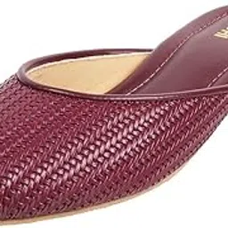 mochi Women Synthetic Leather Mules image 1