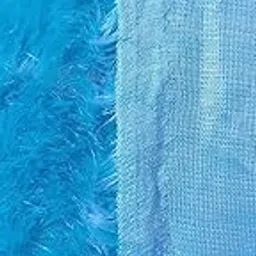 Fabric Cloth for Baby Photoshoot, Soft Toys Making, Art and Craft,Costume, Dresses, Jackets, Decoration Props Background Mat for Pictures etc (Blue, 5m)-picture-15