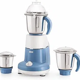 BOSS Excel Pro Mixer Grinder, 750 W, 3 Jars, (Blue)-picture-47