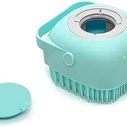 Groots Body Scrubber With Soap Dispenser || Bathing Brush || Silicone Body Scrubber (Body Scrubber With Soap Dispenser)-picture-31