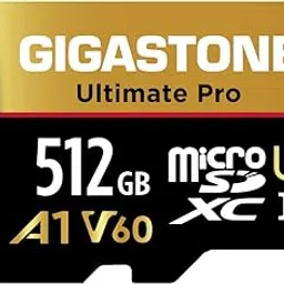[5-Yrs Free Data Recovery] GIGASTONE 512GB Micro SD Card, Ultimate Pro, MicroSDXC Memory Card for Camera, R/W up to 280/200 MB/s, UHS-II U3 A1 V60 C10, with Adapter-picture-35