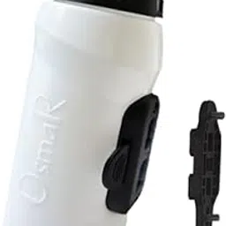 bnf® Bike Water Bottle | Magnetic Mounting Base for Easy Bicycle or Backpack Attachment | 600ml 20oz Capacity & Food Grade PE | White Outdoor Cycling & Hiking High-Performance Hydration-image-81