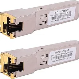 1.25G SFP RJ45-2Pcs 1000BASE-T Gigabit SFP to RJ45 Copper Ethernet Modular Transceiver for Cisco,Meraki,Ubiquiti,D/TP Link,Supermicro,Netgear,Broadcom, 1.25G SFP-T CAT5E/CAT6 up to 100m-picture-28