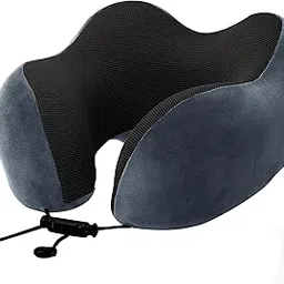 Billebon Extra Soft Memory Foam Luxury Travel Neck Support Rest Pillow with Soft Washable & Removable Cover, Multipurpose Comfortable Travel Pillow-image-68