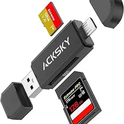 SD Card to USB Adapter, Micro SD Card Reader, USB 2.0 Micro USB OTG Memory Card Reader for Android, Supports TF SD SDHC SDXC Micro SD Micro SDHC Micro SDXC MMC, RS-MMC UHS-I Cards-picture-51
